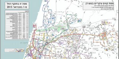 Karte von hatachana Tel Aviv