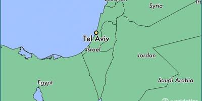 Karte von Tel Aviv Welt